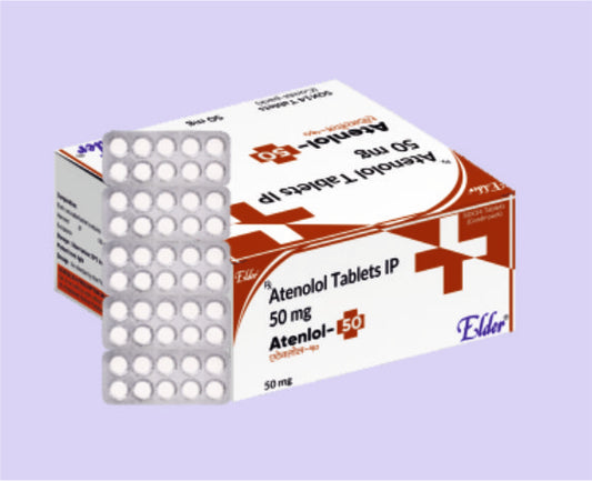 ATENLOL 50 TABS 14'S ( Atenolol 50MG ) by Elder