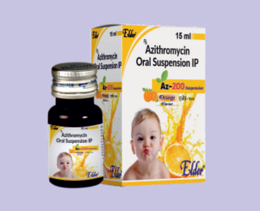 AZ 200 XL SUSP 30ML ( Azithromycin 200 mg ) by Elder