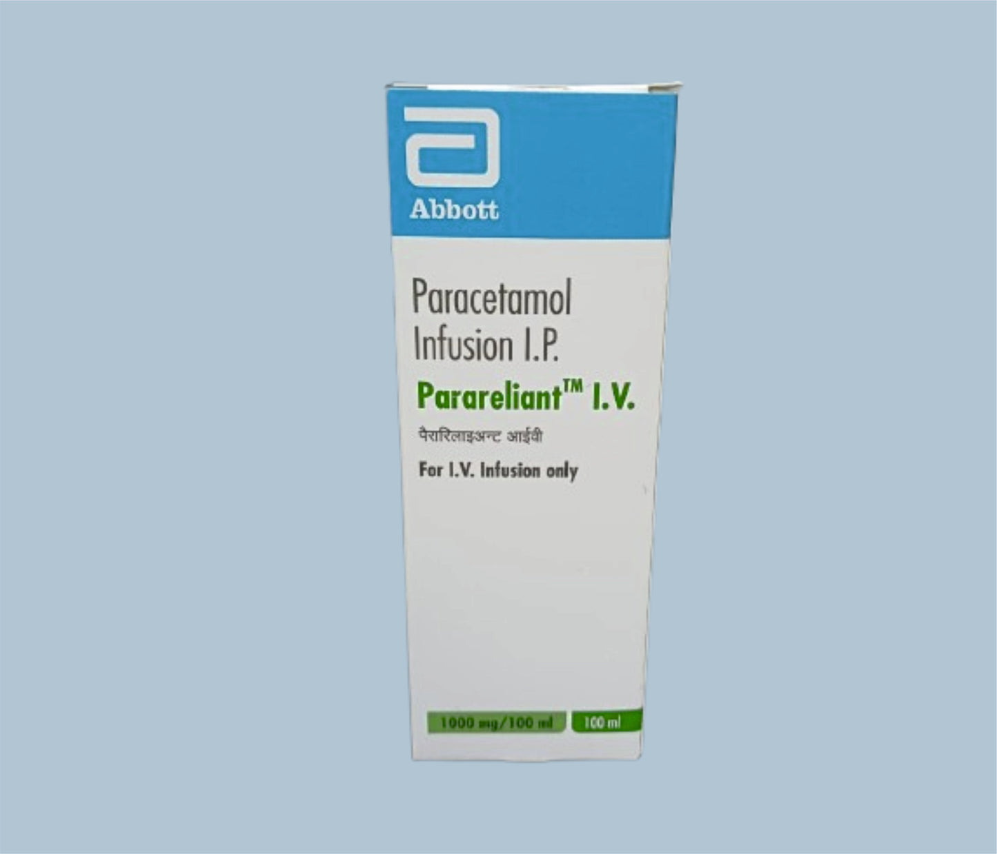 Parareliant I.V. 100ml 100ml Paracetamol 1000mg by Abbott