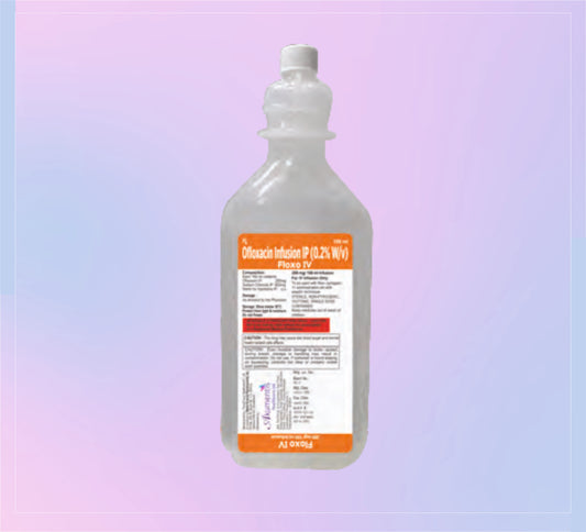 FLOXO IV 100ML (100 ML) Ofloxacin 200 Mg + Sodium Chloride 900 Mg (Per 100 Ml) by Akumentis