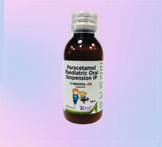 DUBAMOL-DS SYRUP 60 ML (1X60ML) Paracetamol 250 Mg by Akumentis