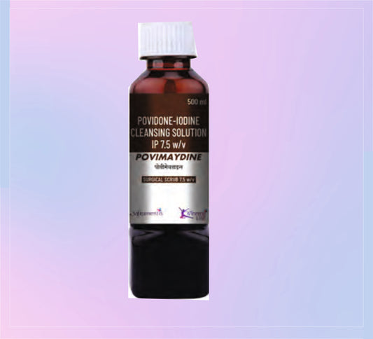 POVIMAYDINE 500ML (1X500ML) Povidone Iodine 5% W/W by Akumentis