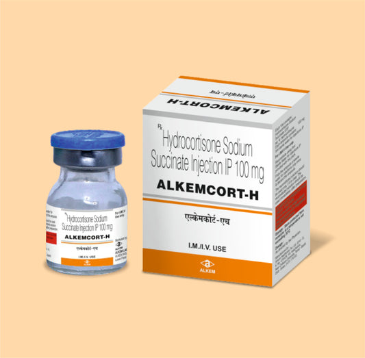 Alkemcort-H (7.5Ml) 7.5 ml vialHydrocortisone Sodium Succinate 100 Mg by Alkem