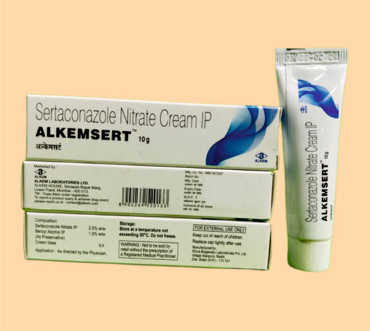 Alkemsert Cream (10G) 10gmSertaconazole Nitrate Cream 2% W/W by Alkem