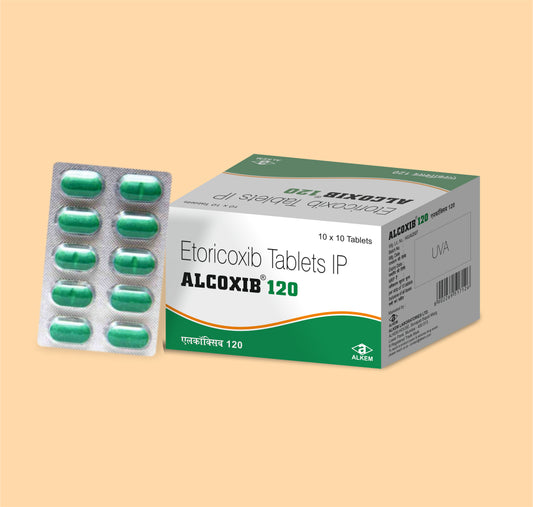 ALCOXIB 120 (10'S)  (Etoricoxib 120 mg) by Alkem