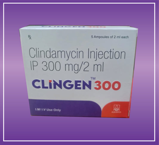 CLINGEN 300mg/2ml   ( Clindamycin Phosphate  ) by Aristo