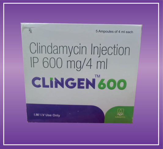 CLINGEN  600mg/4ml ( Clindamycin Phosphate  ) by Aristo