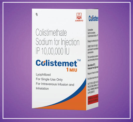 COLISTIMET 1M IU ( Colistimethate sodium for injection ) by Aristo