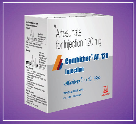 COMBITHER AT 120mg ( Artesunate Injection  ) by Aristo