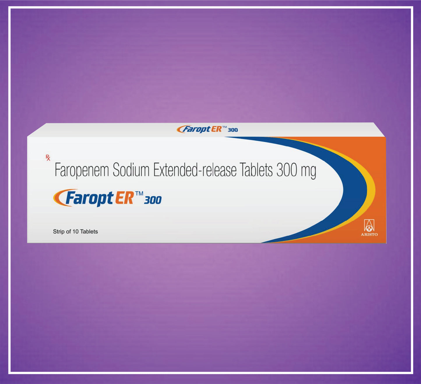 FAROPT 300 mg ER ( Faropenem sodium 300mg ER Tab ) by Aristo