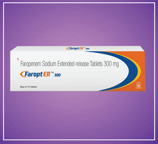 FAROPT 300 mg ER ( Faropenem sodium 300mg ER Tab ) by Aristo