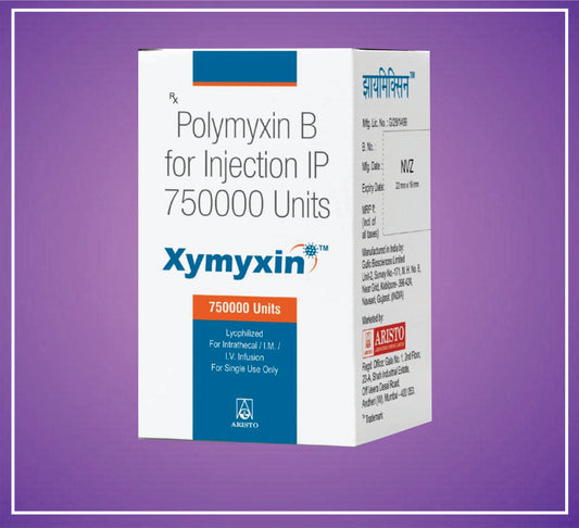 XYMYXIN 7.5 7.5 lacs ( Polymyxin B  ) by Aristo