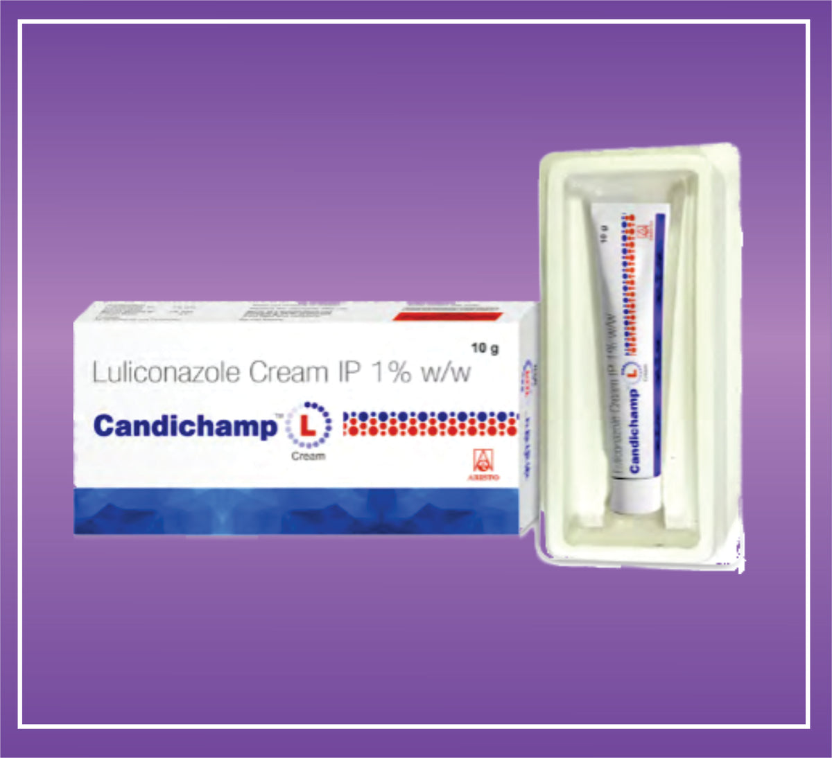Aristo Candichamp L Cream  (10g) Luliconazole 1% w/w by Aristo