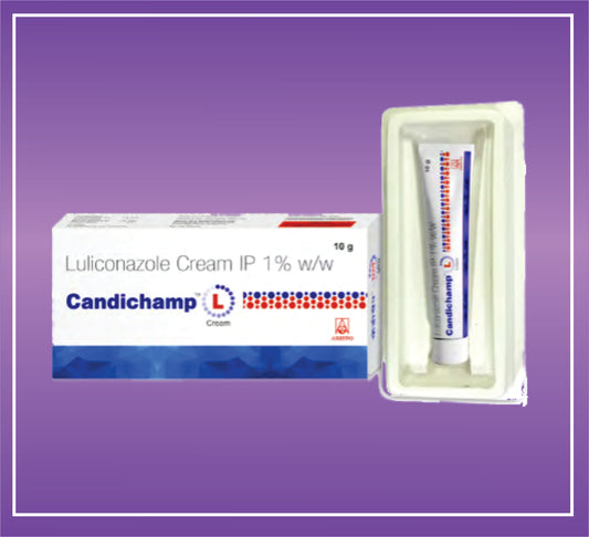 Aristo Candichamp L Cream  (10g) Luliconazole 1% w/w Cream by Aristo
