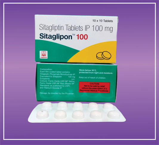 Sitaglipon 100 Tab (10x10) Sitagliptin 100mg by Aristo