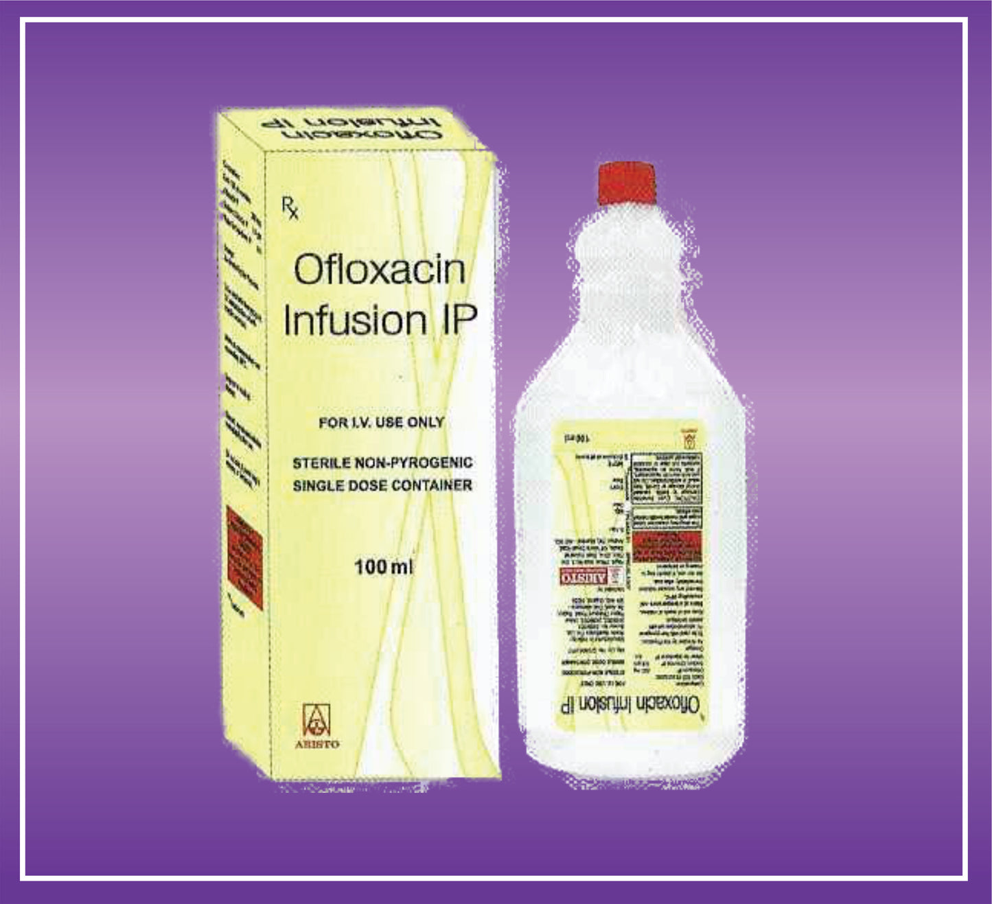 Ofloxacin IV (100Ml) Ofloxacin Infusion by Aristo
