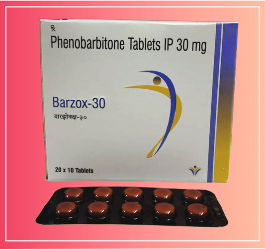 Phenobarbitone 30 {Rate of 10 Tab} by Dellwich