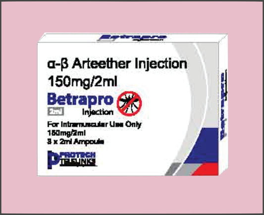 BETRAPRO-2ML (1X4) ALPHA BETA ARTEETHER by Protech