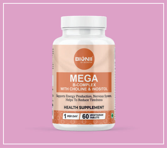 MEGA B-COMPLEX TABS 60'sby Bionova