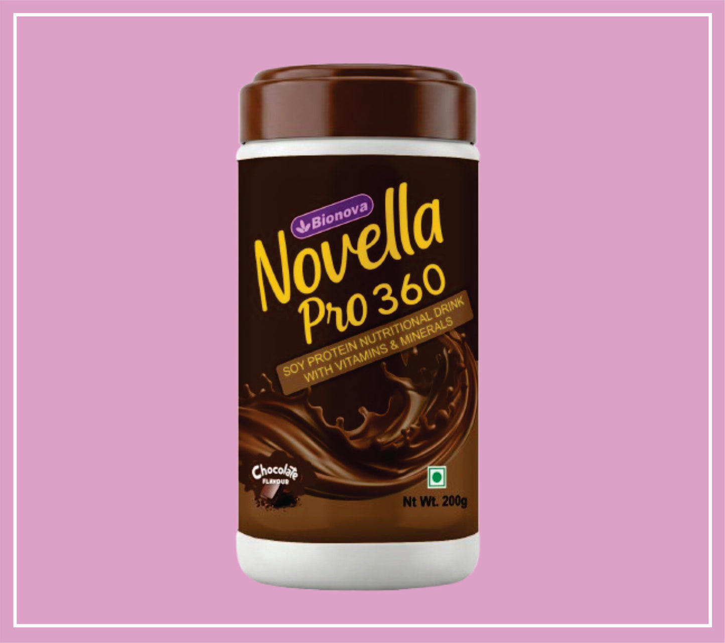 NOVELLA PRO 360 (CHOCOLATE) 200 g (Soy Protein with Vitamins & Minerals) by Bionova
