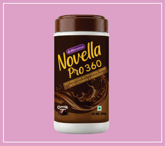 NOVELLA PRO 360 (CHOCOLATE) 200 g (Soy Protein with Vitamins & Minerals) by Bionova