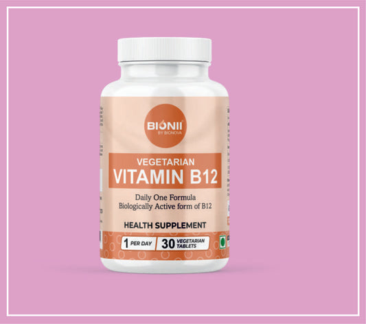 VITAMIN B12 TABS 30's (Vitamin B12-2.5 mcg) by Bionova
