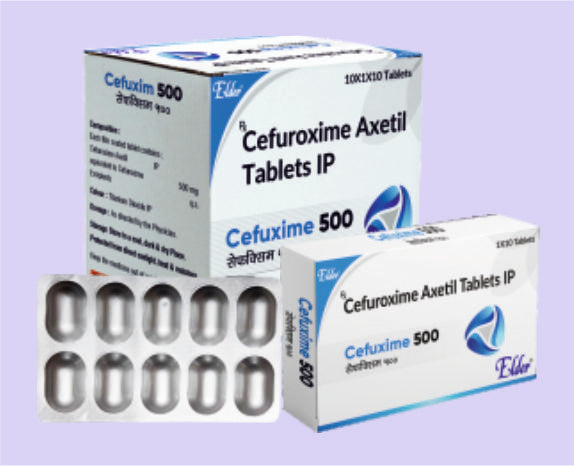 CEFUXIME  500MG TABS * 10'S ( Cefuroxime 500 MG 
 ) by Elder