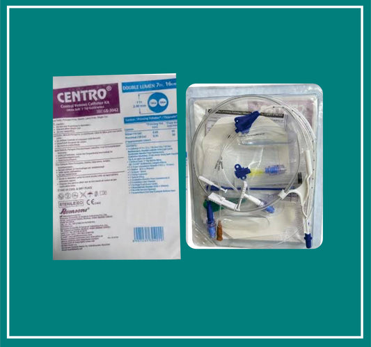 CENTRO (TRIPLE   LUMEN  FR 7 X 16 CM) (Central Venous Catheter Kit (Triple Lumen)) by Romson