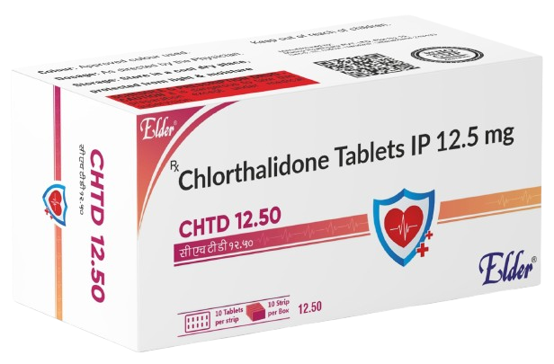 CHTD 12.50 TABS 10'S ( Chlorthalidone 12.5mg ) by Elder