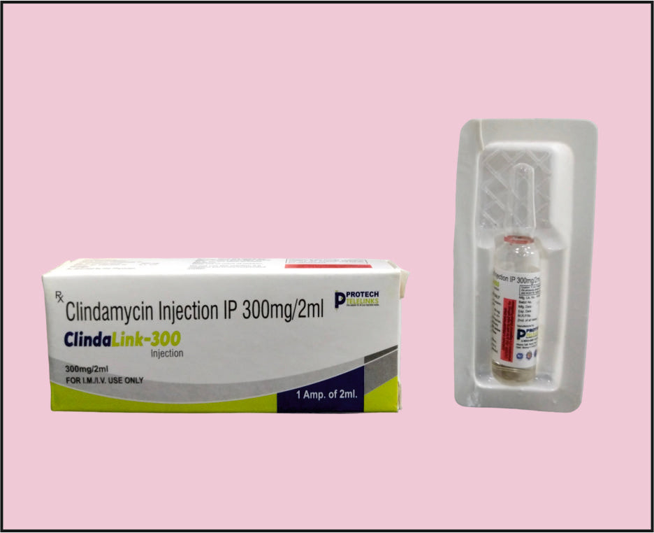 CLINDAPRO-2ML AMP ( Clindamycin (300Mg/2Ml) ) by Protech