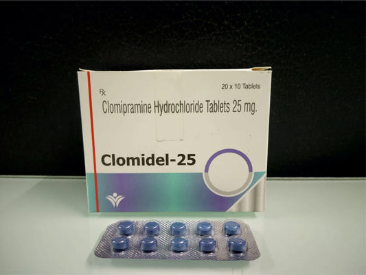 Clomipramine Hcl 25 {Rate of 10 Tab} by Dellwich