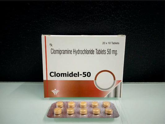 Clomipramine Hcl 50 {Rate of 10 Tab} by Dellwich