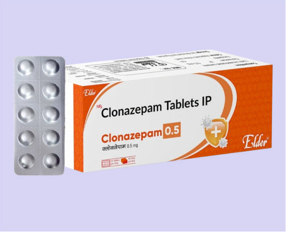 CLONAZEPAM 0.50 TABS 10'S ( Clonazepam 0.5mg ) by Elder