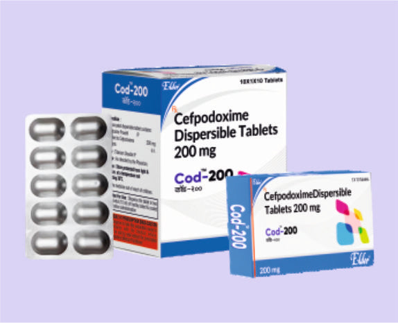 COD 200MG TABS 10'S ( Cefpodoxmine 200 mg ) by Elder