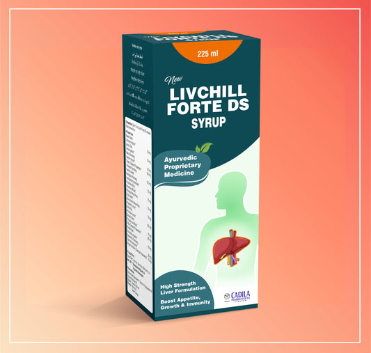 NEW LIVCHILL DS FORTE 225 ML (1X225 ML) Ayurvedi Double strength Liver Tonic