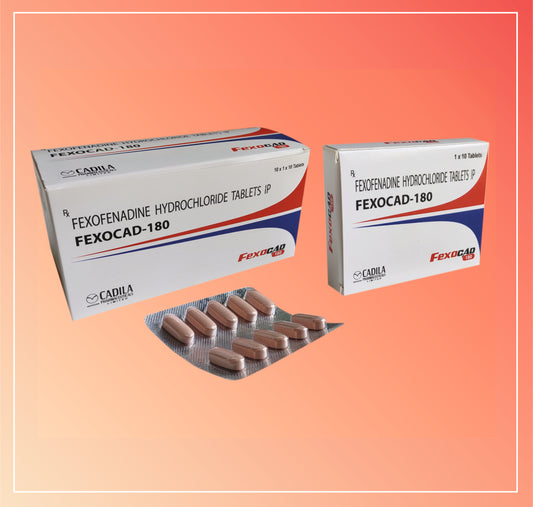 FEXOCAD 180MG TAB (10x10) Fexofenadine 180 mg