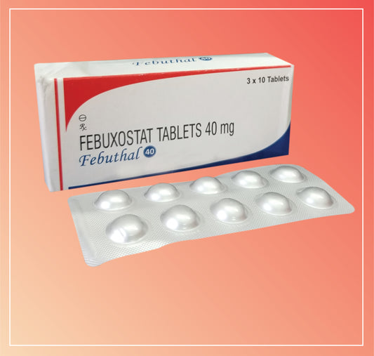 FEBUTHAL 40 (5X3x10 T) Febuxostat 40 mg