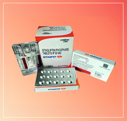 SITASPOT 50 TAB 10X15 T (10X15 T) Sitagliptin Phosphate 50mg Tab