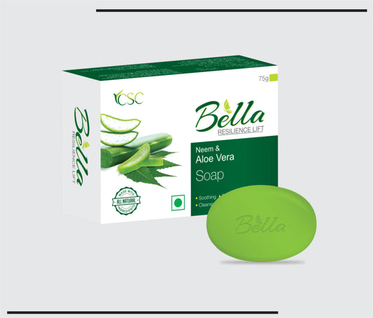 Bella Neem Soap 75g (Neem With Aloe Vera Soap) by CSC
