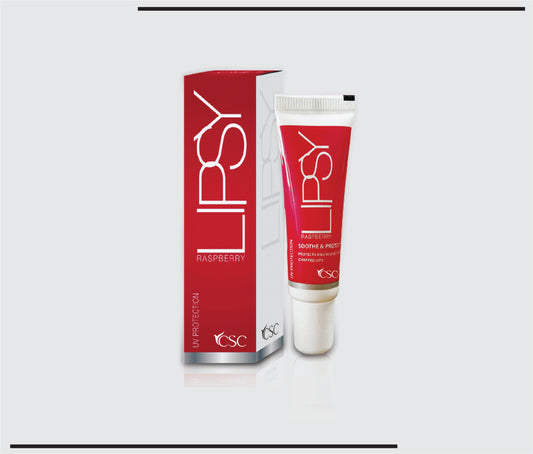 Lipsy  10g (Raspberry Flavour Lipbalm with SPF) by CSC
