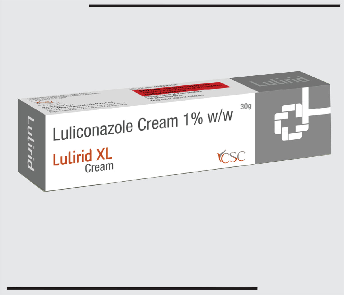 Lulirid XL (30g) (30 gm ) Luliconazole 1% Cream by Csc