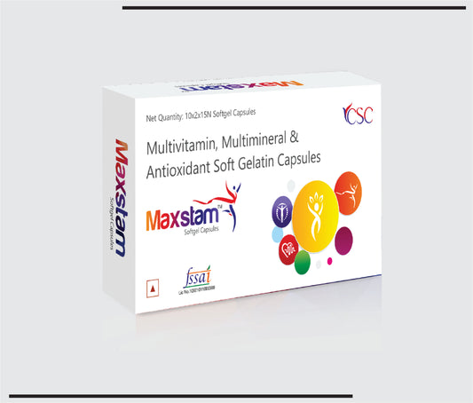 Maxstam (10x2x15)Antioxidant+Multivitamin & Multiminerals  by CSC
