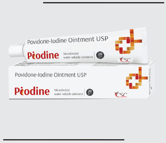 Piodine 20g Ointment (20g) Povidone Iodine Ointment 5%  by CSC