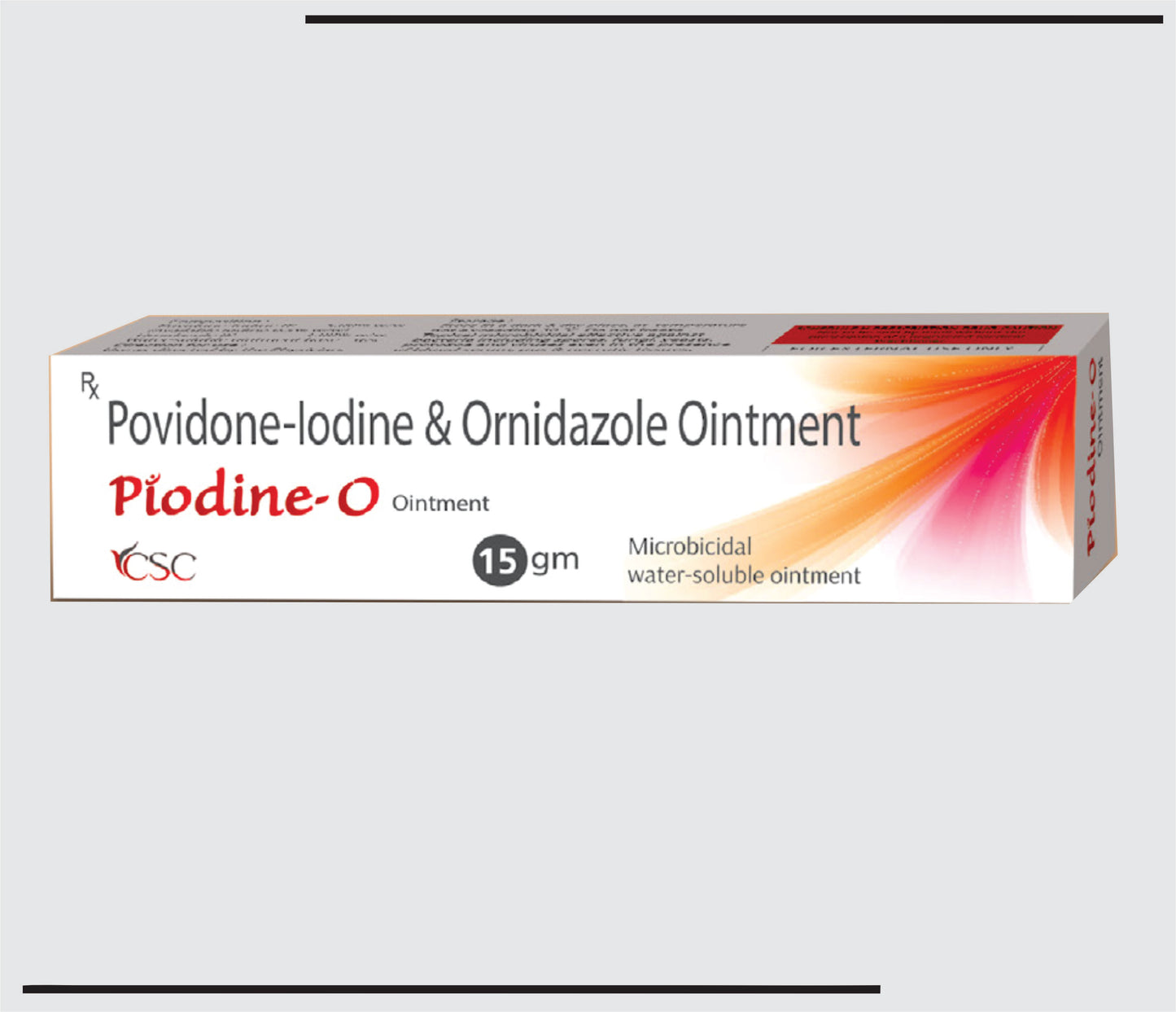 Piodin-O (15g ) Povidone Iodine + Ornidazole by CSC1
