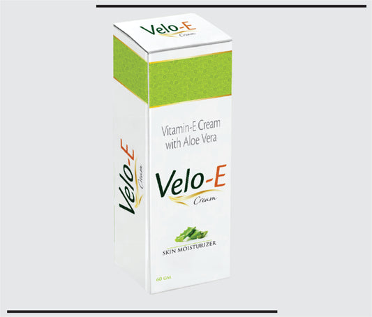 Velo E Cream 60g (Vitamin E Cream 0.5% w/w with Aloe vera) by CSC