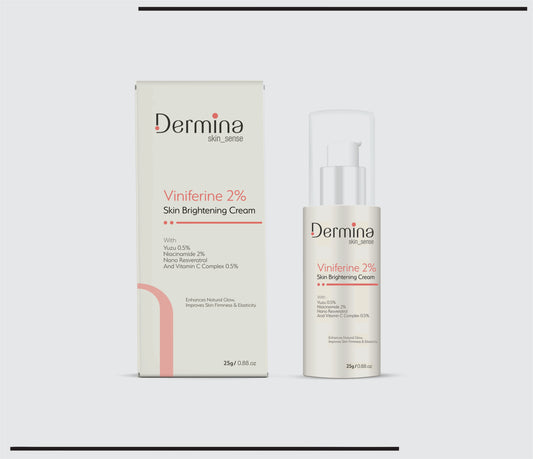 Viniferine 2% SkinBrightening  Cream (25 gm ) Yuzu 0.5%,Niacinamide 2%,Nano Resveratrol and Vit. C Complex 0.5% by CSC