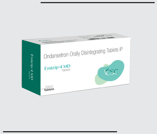 Emizip-4 MD 20x10 (Ondensetron 4mg tablets ) by CSC