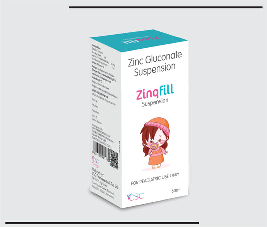 Zinqfill (60ml)Elemental Zinc 20 mg by CSC