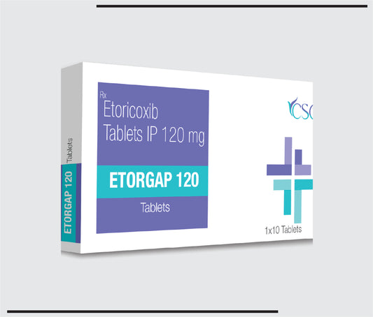 Etorgap 120 10x1x10 (Etoricoxib 120mg) by CSC