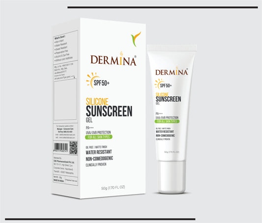 Dermina SPF 50  Sunscreen (50g) SPF50 Silicone Sunscreen by CSC